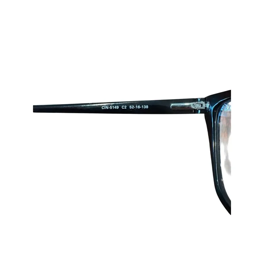 NEW Cinzia Black rhinestone Cat eye Ophthalmic 5149 Eyeglasses